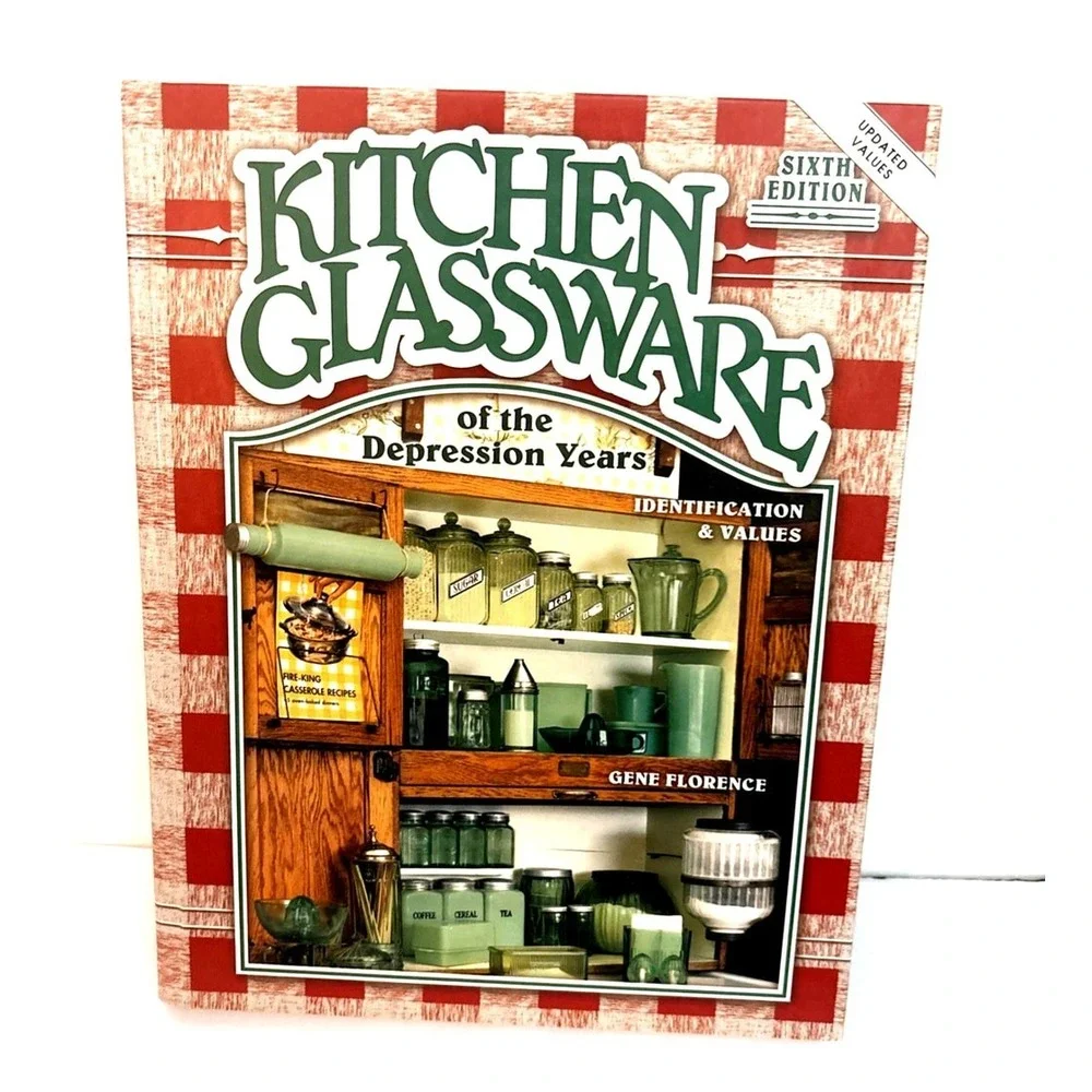 Kitchen Glassware 6th Edition Depression Glass Collector's Book 63 / 80 characte